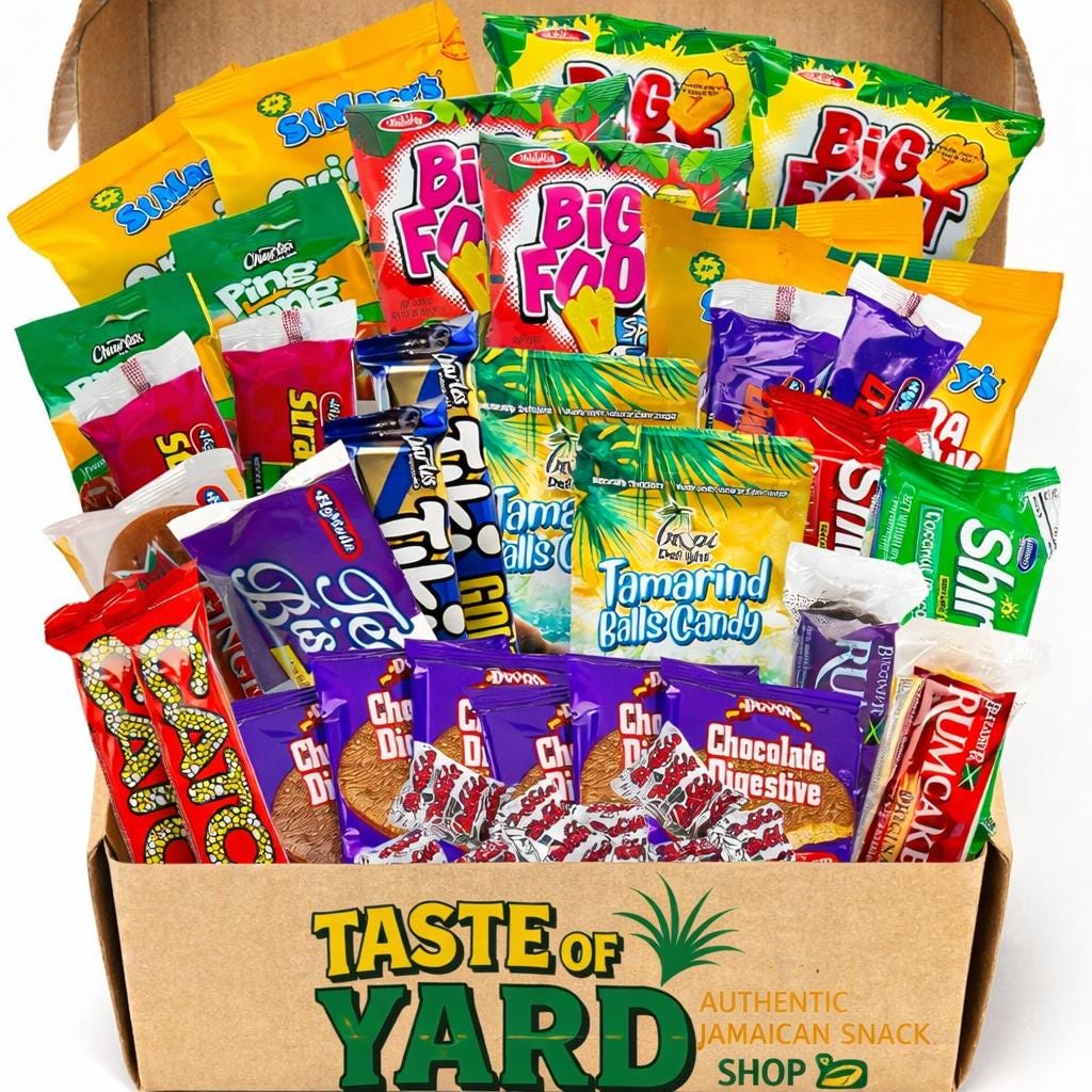 The BIGG BLOODCLAT BOX – 40+ Item Caribbean-Inspired Snack Box
