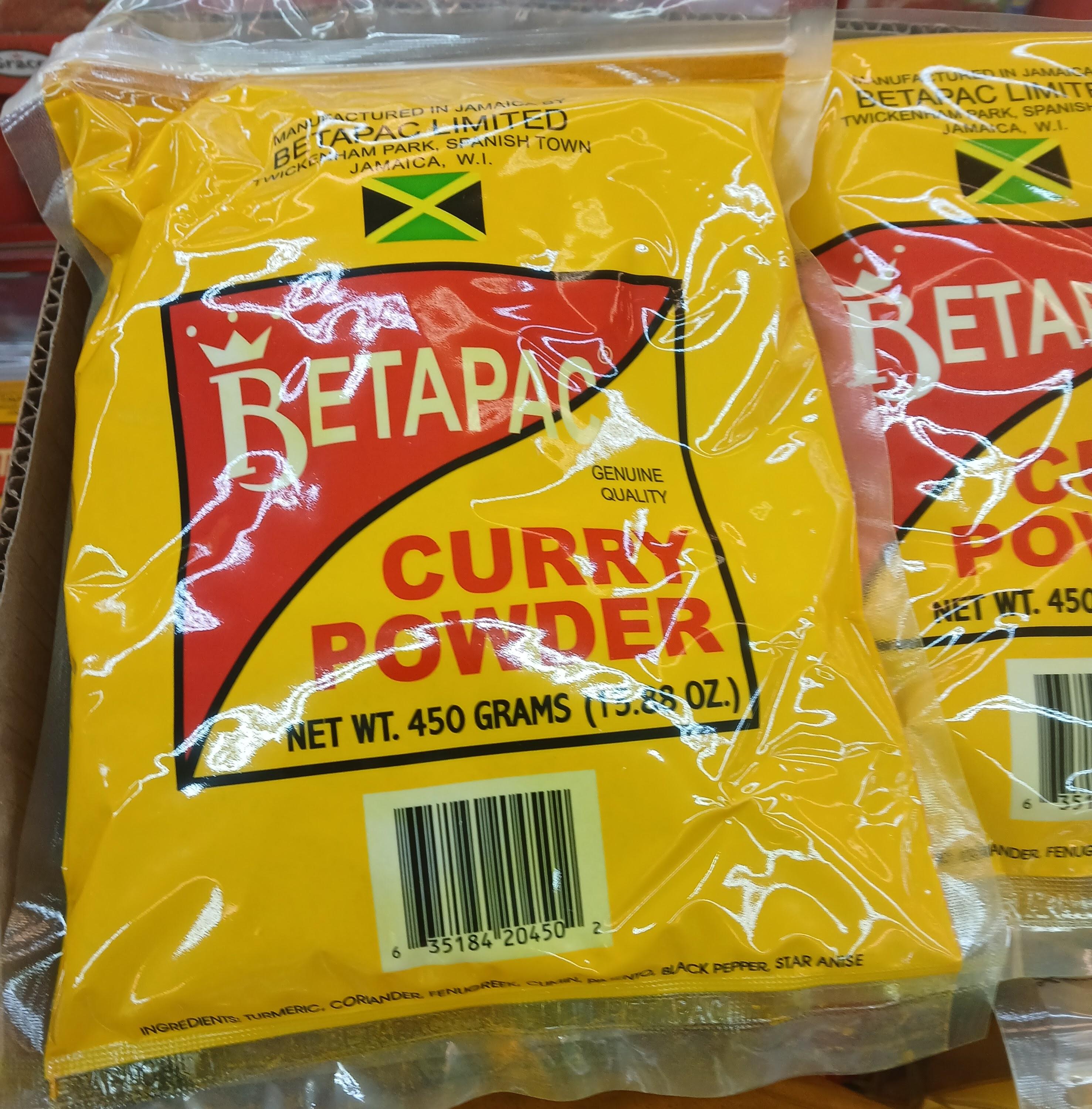 Betapac Jamaican Curry Powder  | Authentic Island Seasoning