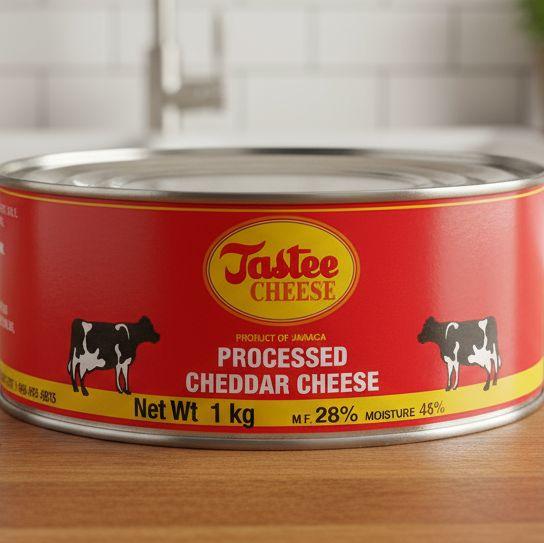 Taste Cheese- Product of Jamaica processed cheddar cheese Dairy