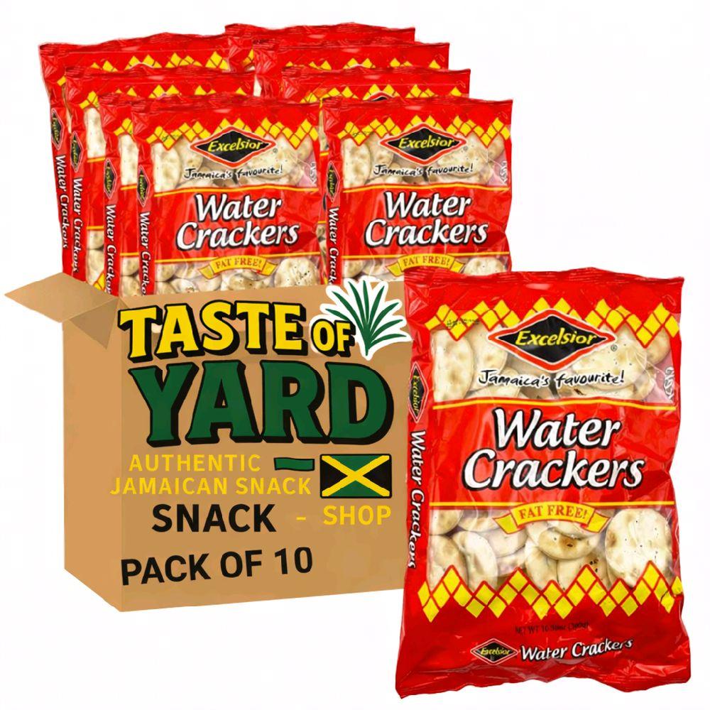 Excelsior Water Crackers 10 pack Snack pack