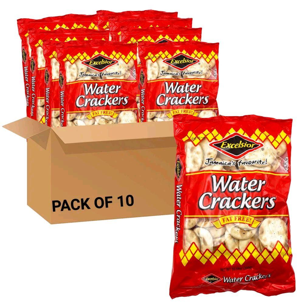Excelsior Water Crackers 10 pack Snack pack