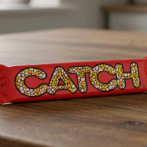 Charles Catch Chocolate 12 Pack Soft Caramel Crisped Rice in Milk Chocolate 50g Bars