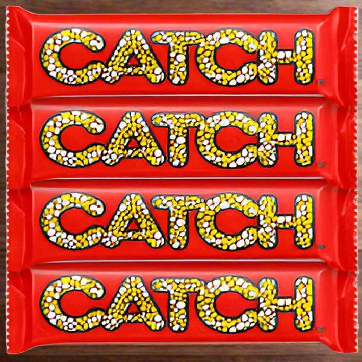 Charles Catch Chocolate 12 Pack Soft Caramel Crisped Rice in Milk Chocolate 50g Bars