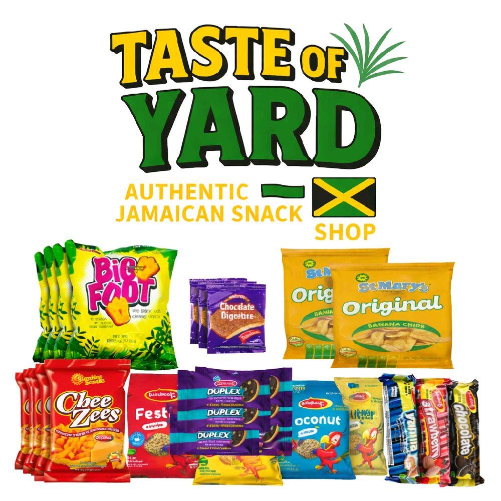 The BIGGA BOX – 23-Item Authentic Caribbean-Inspired Snack Box
