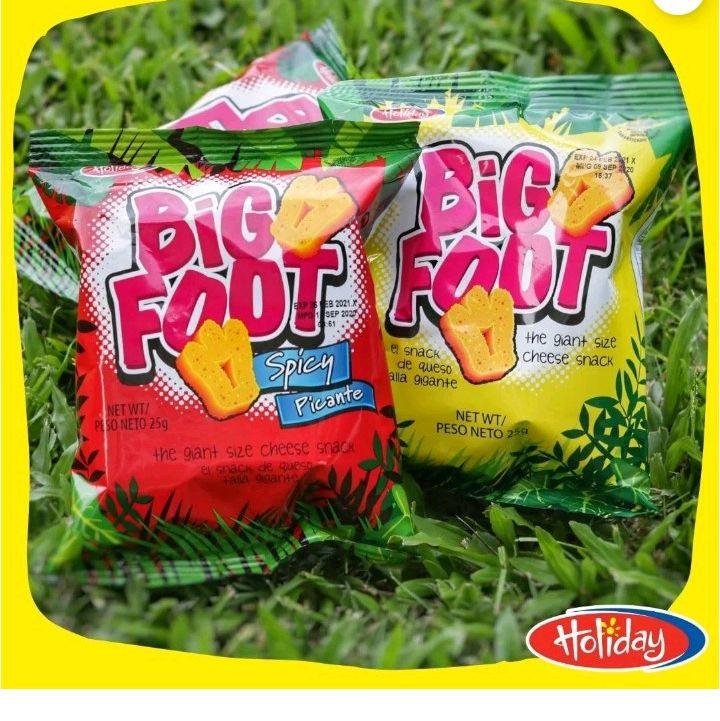 Big Foot Giant Size Chockie Snack 25g - Pack of 12 - Perfect for Snacking and Parties