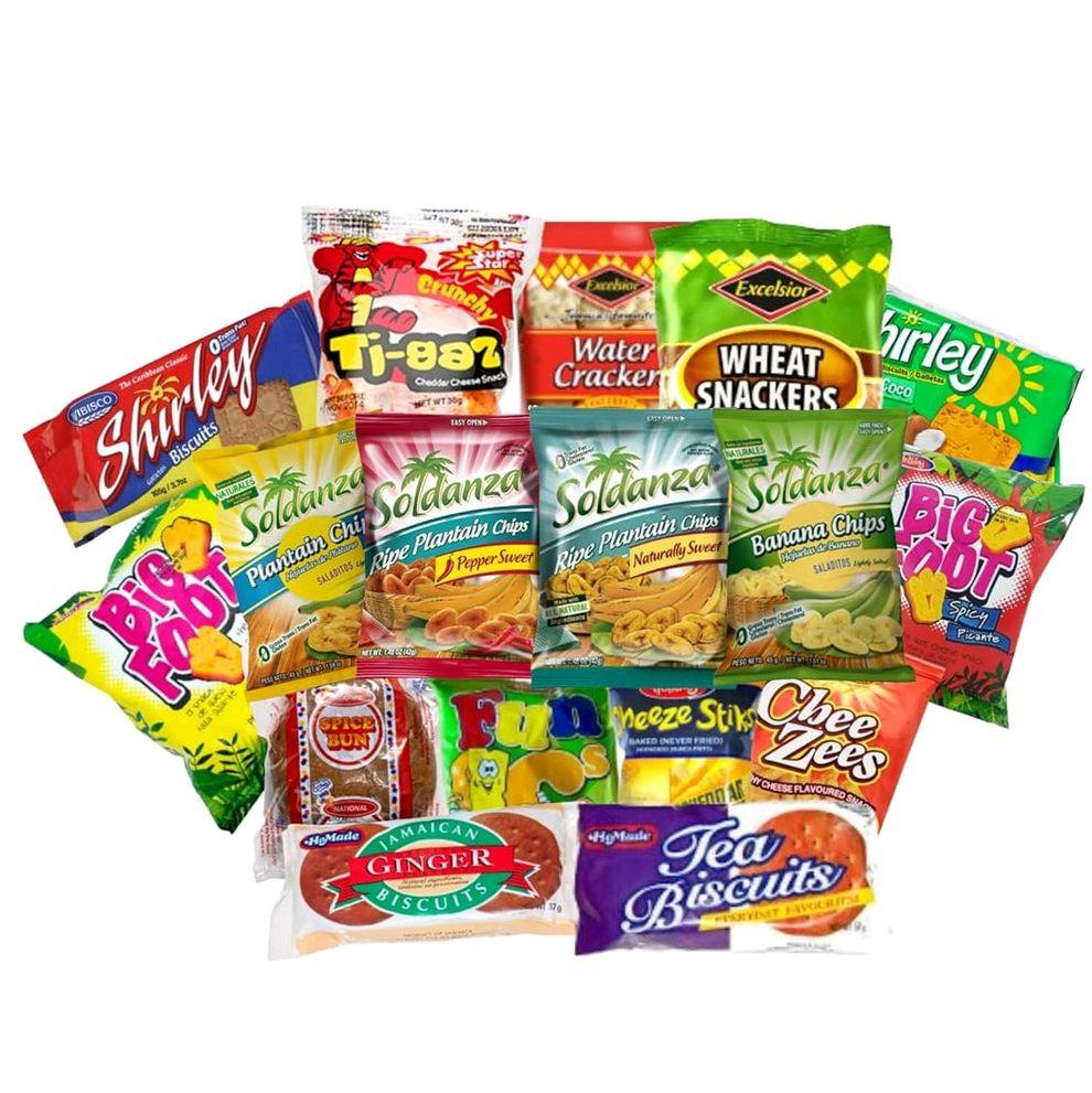 17-Item Caribbean Snack Variety Bundle – Island Favorites Pack