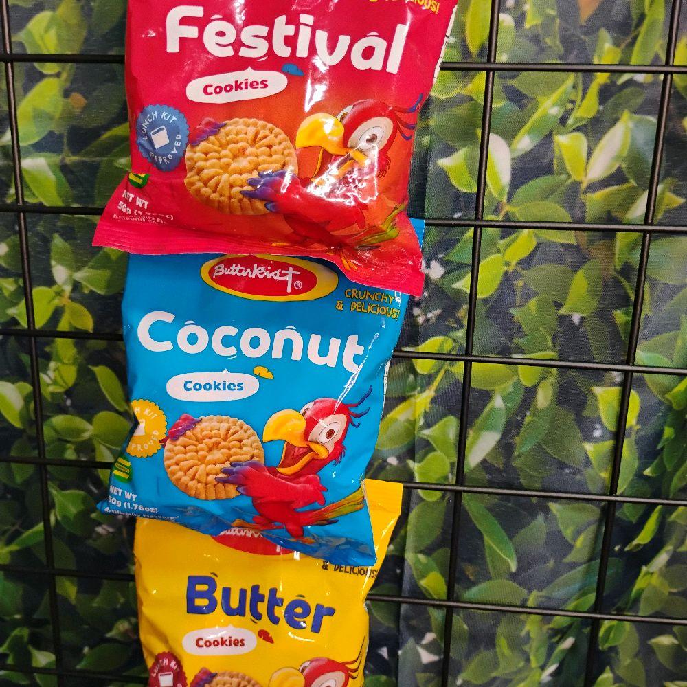 Taste of Yard – Jamaican Cookie Sampler (3-Pack: Festival, Coconut & Butter)