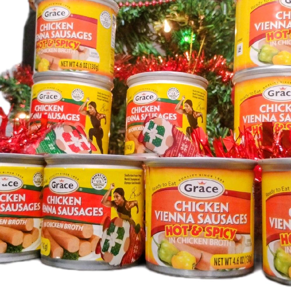Grace Chicken Vienna Sausages — Hot & Spicy + Original