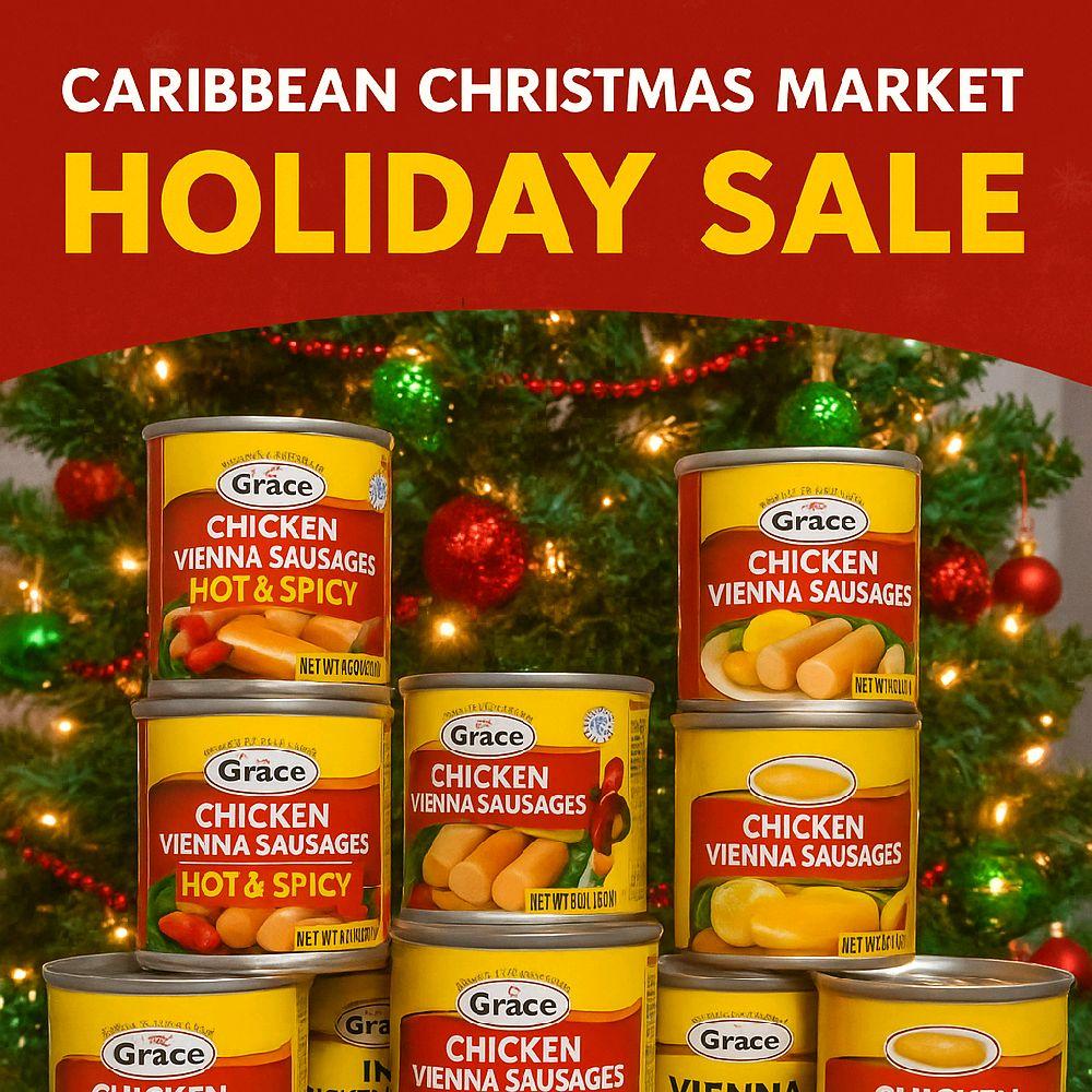 Grace Chicken Vienna Sausages — Hot & Spicy + Original