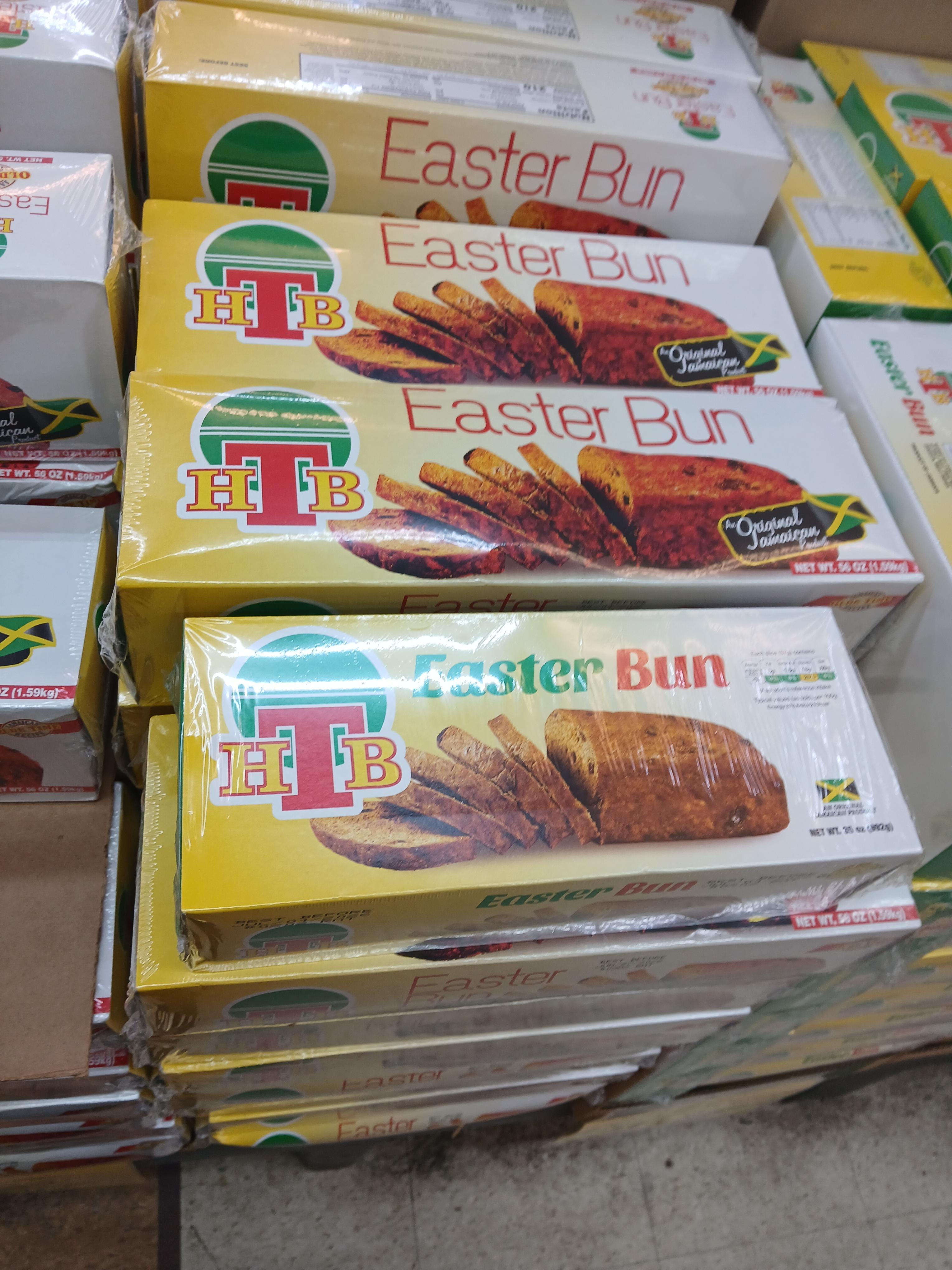HTB Jamaican Easter Bun -56 oz Product of Jamaica Snack Cake