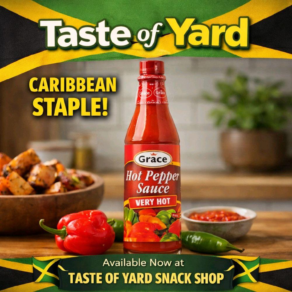 Grace Very Hot Pepper Sauce – 85 ml | Jamaican Hot Sauce | Taste of Yard sauce