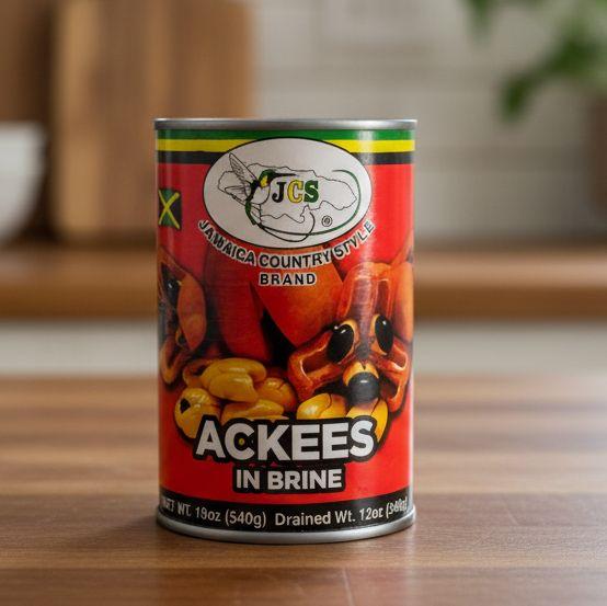 JCS Ackees in Brine – 18 oz (540 g) | Jamaican Ackee | Taste of Yard